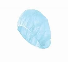 Niebieskie jednorazowe czepki chirurgiczne dla mężczyzn Kobiety Pielęgniarka Chirurg Głowa do włosów