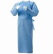 Jednorazowe fartuchy chirurgiczne o gramaturze 40 g / m2 Poziom 3 Jednorazowa odzież izolacyjna dla pacjentów szpitalnych